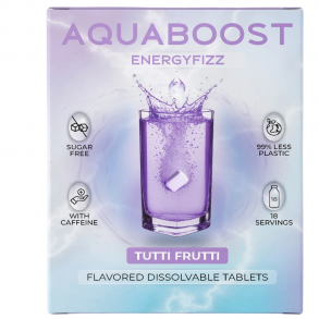 AQUABOOST ENERGYFIZZ PEZSGŐTABLETTA - 18X